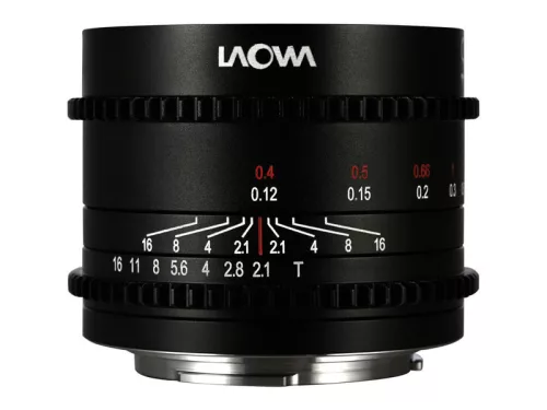Laowa 10mm T2.1 Zero D Cine nagylátószögű kamera objektív - MFT