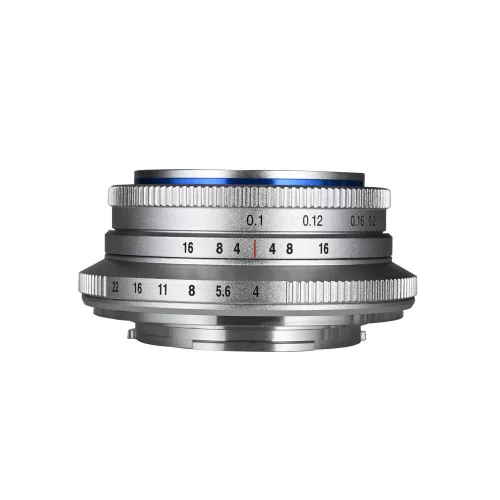 Laowa 10mm F4 Cookie ultrakompakt nagylátószögű kamera objektív (ezüst) - Fuji X