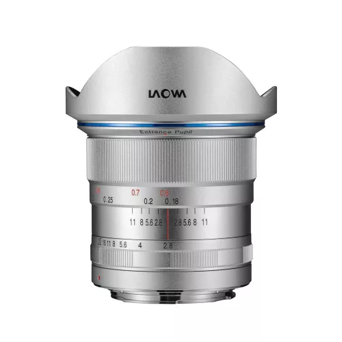Laowa 12mm f/2.8 Zero D Silver Nikon F kamera objektív