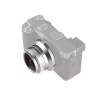 Laowa 15mm f/5 Cookie FF - ezüst Sony FE (automata rekeszvezérlés - Auto Aperture) kamera objektív