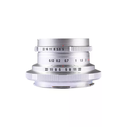Laowa 15mm f/5 Cookie FF - ezüst L-Mount (automata rekeszvezérlés - Auto Aperture) kamera objektív