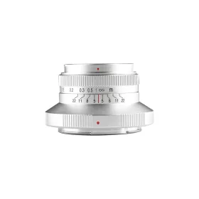   Laowa 15mm f/5 Cookie FF - ezüst Nikon Z (automata rekeszvezérlés - Auto Aperture) kamera objektív