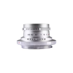   Laowa 15mm f/5 Cookie FF - ezüst Canon RF (automata rekeszvezérlés - Auto Aperture) kamera objektív