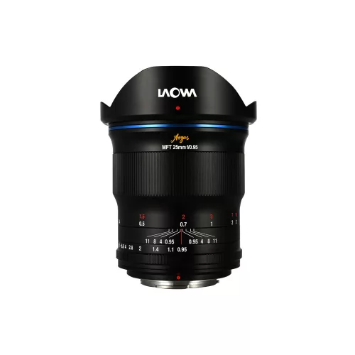 Laowa Argus 25mm f/0.95 APO manuális kamera objektív - MFT