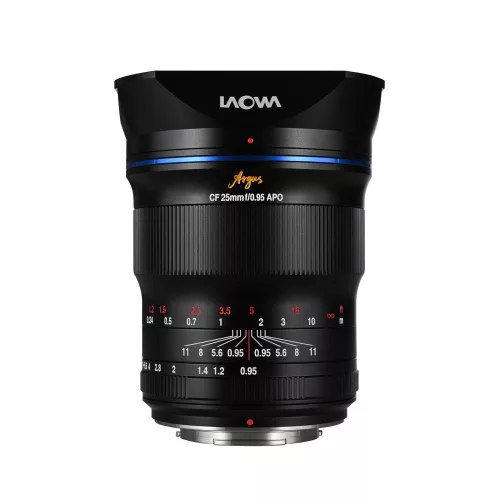 Laowa Argus 25mm f/0.95 CF APO Sony E kamera objektív