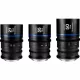 Laowa Nanomorph S35 Prime 3 db-os anamorfikus cine/filmes objektív szett (27mm, 35mm, 50mm, ezüst becsillanás) - Nikon Z