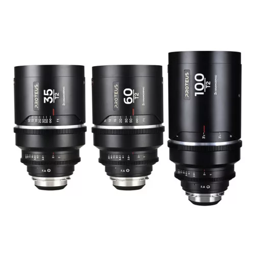 Laowa Proteus Flex 2X Anamorphic 3 Lens Bundle Set B - anamorfikus cine/filmes objektív szett
