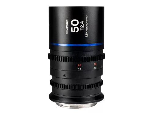 Laowa Nanomorph 50 mm T2.4 1,5x anamorfikus objektív (kék becsillanás) - Sony E