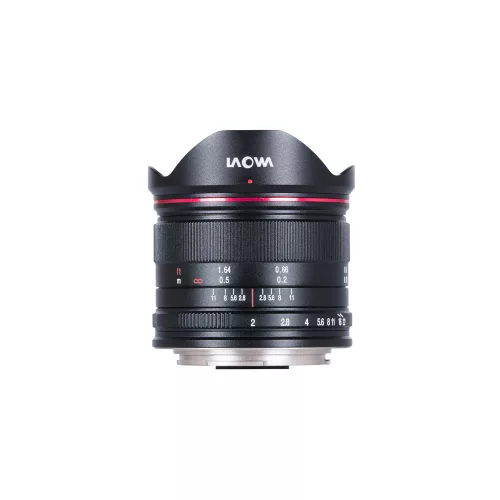 Laowa 7,5mm f/2 MFT Lightweight Black nagylátószögű drón objektív (fekete) - MFT [DJI Inspire X5]