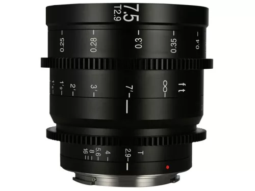 Laowa 7,5mm T2.9 Zero D S35 Cine nagylátószögű filmes objektív - Sony E