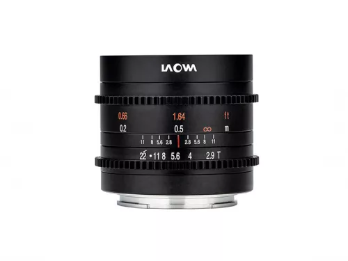 Laowa 9mm T2.9 Zero D Cine nagylátószögű filmes objektív - Nikon Z