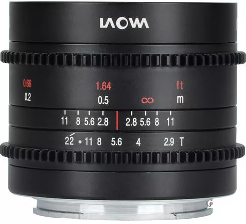 Laowa 9mm T2.9 Zero D Cine nagylátószögű filmes objektív - Canon RF