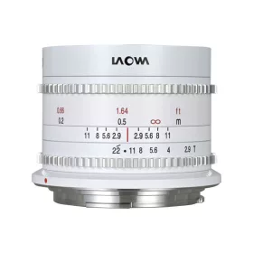   Laowa 9mm T2.9 Zero D Cine nagylátószögű filmes objektív (fehér) - Canon RF