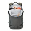 Lowepro Flipside Trek BP 350 AW Fotós táska/ Kamera Hátizsák - Zöld/Szürke