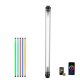 LUXCEO P120 RGB Videó LED Fény-cső -120cm Színes 18W 3000-5750K IP68 10400mAh Fotós Lámpa