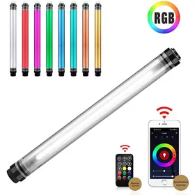   LUXCEO P7-RGB Pro Videó LED Fény-cső -40cm Színes 8W 3000-5750K IP68 10400mAh Fotós Lámpa