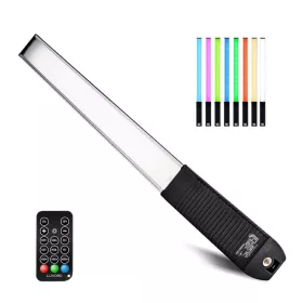   LUXCEO Q508A RGB Videó LED Fény-cső -55cm Színes 10W 3000-6000K 2600mAh Fotós Lámpa