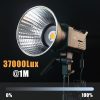 LUXCEO SL100D Stúdió Videólámpa -100W 37.700LUX 2700-6500K LED Stúdió Világítás