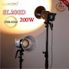 LUXCEO SL200D Stúdió Videólámpa -200W 66.000LUX 2700-6500K LED Stúdió Világítás