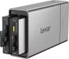 Lexar Professional Workflow Go 2 rekeszes készlet - 5000mAh akkumulátor