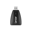 Lexar professzionális 2 az 1-ben SD + microSD USB 3.1 memóriakártya-olvasó