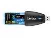 Lexar professzionális 2 az 1-ben SD + microSD USB 3.1 memóriakártya-olvasó