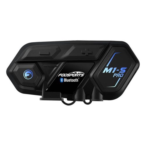 Fodsports M1-S Pro motorkerékpár intercom (fekete)