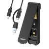 FIDECO M.2 NVMe SSD Ház USB-C/USB 3.2 Csatlakozó (M210CP-Black)