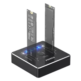 FIDECO M2288 kétrekeszes 20 Gbps dokkolóállomás