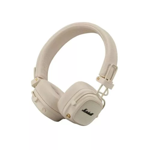 Marshall Major V Bluetooth vezeték nélküli fülre illeszkedő fejhallgató (krém)