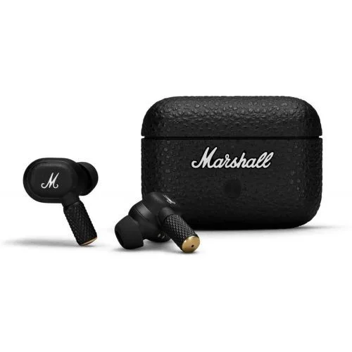Marshall Motif II TWS Bluetooth vezeték nélküli in-ear fülhallgató BT 5.3 Active aktív zajszűrős Qi vezeték nélküli Charging (fekete)