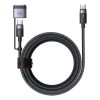 Mcdodo CA-01402  2in1 USB-C USB-C + Magsafe 3 kábel - 2m (fekete)
