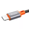 Mcdodo CA-0780 Lightning 3.5mm-es mini jack 3.5mm-es AUX kábel, 1.2m (fekete)