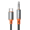 Mcdodo CA-0820 USB-C 3,5mm-es mini jack 3,5mm-es AUX kábel, 1,2 m (fekete)