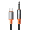 Mcdodo CA-0890 Lightning -mini jack 3,5mm-es AUX kábel, 1,8m (fekete)