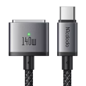 Mcdodo USB-C MagSafe 3 Kábel, 140W, 2m, (Fekete) (CA-1470)