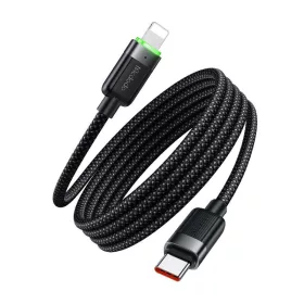   Mcdodo USB-C – Lightning öntekercselő Kábel, 36W, (Fekete) (CA-2010)