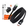 Mcdodo USB-C – Lightning öntekercselő Kábel, 36W, (Fekete) (CA-2010)