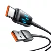 Mcdodo USB-A - USB-C Kábel LED Kijelzővel, 6A, 1,2m (CA-2350)