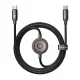 Mcdodo 2in1 USB-C Kábel És Apple Watch Töltő, 60W, 1,5m (CA-2580)