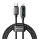 Mcdodo USB-C - Lightning Kábel LED Kijelzővel, 36W, 1,2m (CA-2630)