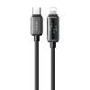 Mcdodo USB-C - Lightning Kábel LED Kijelzővel, 36W, 1,2m (CA-2630)