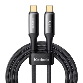   Mcdodo USB-C - USB-C Kábel, 240W PD, 1.2m (Fekete) (CA-2990)