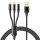 Mcdodo CA-3330 3in1 USB USB-C / Lightning / Micro USB kábel, 1,2m (fekete)