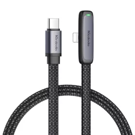   Mcdodo derékszögű USB–USB-C Kábel, 1.2m (Fekete) (CA-3350)