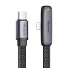 Mcdodo derékszögű USB–USB-C Kábel, 1.2m (Fekete) (CA-3350)