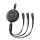 Mcdodo CA-3570 3in1 USB USB-C / Lightning / Micro USB kábel, 1,2m (fekete)