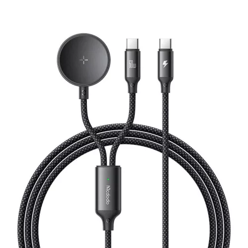 Mcdodo 2in1 USB-C Kábel És Samsung Watch Töltő, 60W, 1.2m (CA-4210)