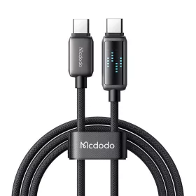 Mcdodo USB-C Kábel LED Kijelzővel, 100W, 1.2m (CA-4250)