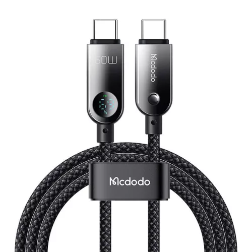 Mcdodo 60W USB-C Adatkábel1.2m (Fekete) (CA-4780)